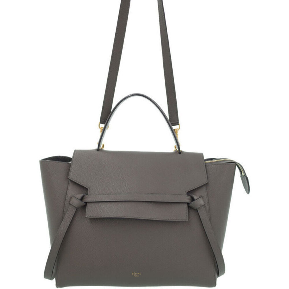 Celine Belt Bag 2way Crossbody Grained Calfskin Leather